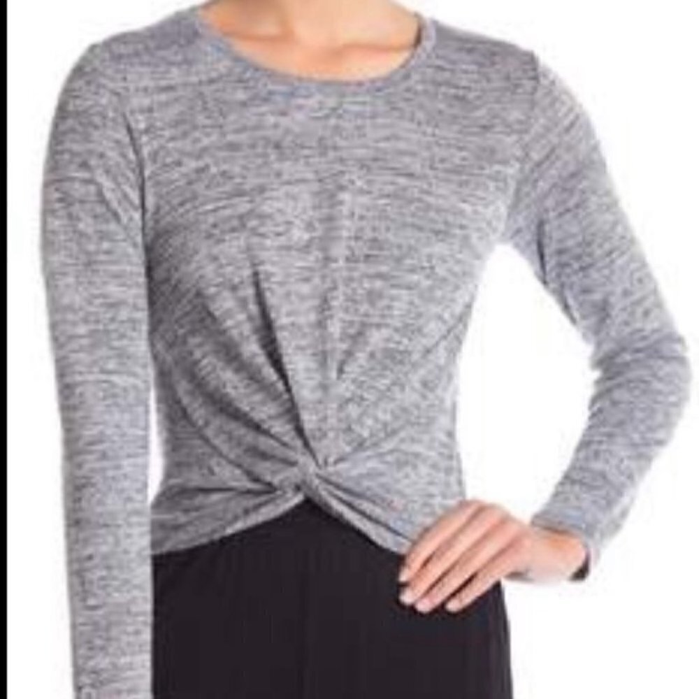 𝅺nordstrom Socialite Draped sweater Long sleeves Size XL